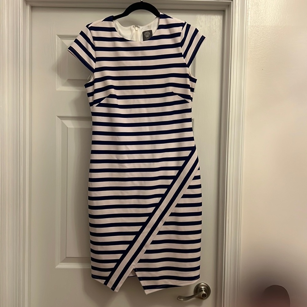 Vince Camuto stripped dress